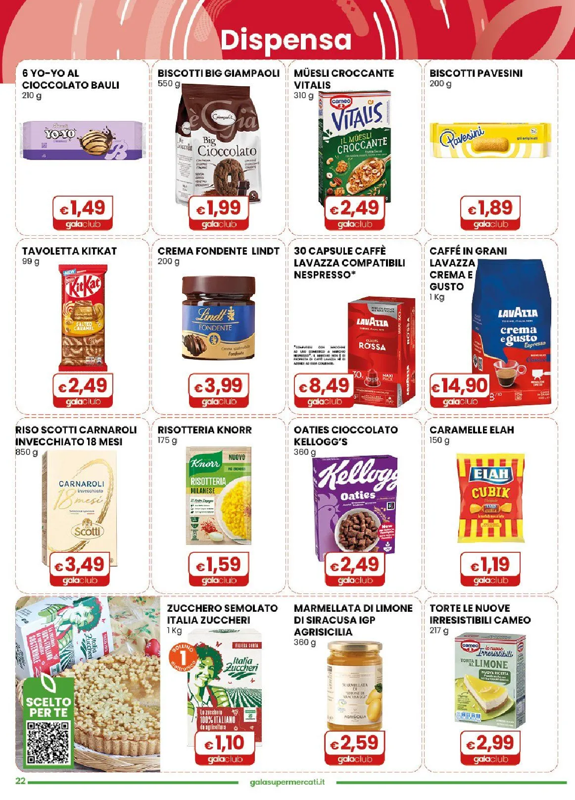 Volantini Gala Supermercati da 25 marzo a 6 aprile di 2026 - Pagina del volantino 22