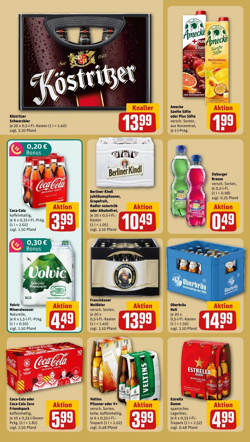 Rewe Angebote von 15. Juni bis 21. Juni 2026 - Prospekt seite 22