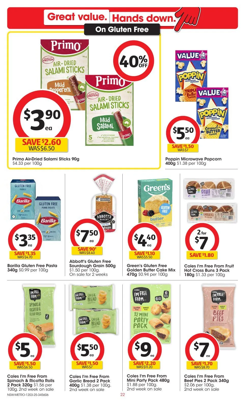 Coles´s Deals - Catalogue valid from 12 March to 18 March 2025 - page 22