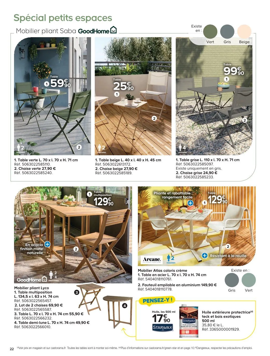 Castorama Catalogue du 8 juillet au 20 juillet 2026 - Catalogue page 22