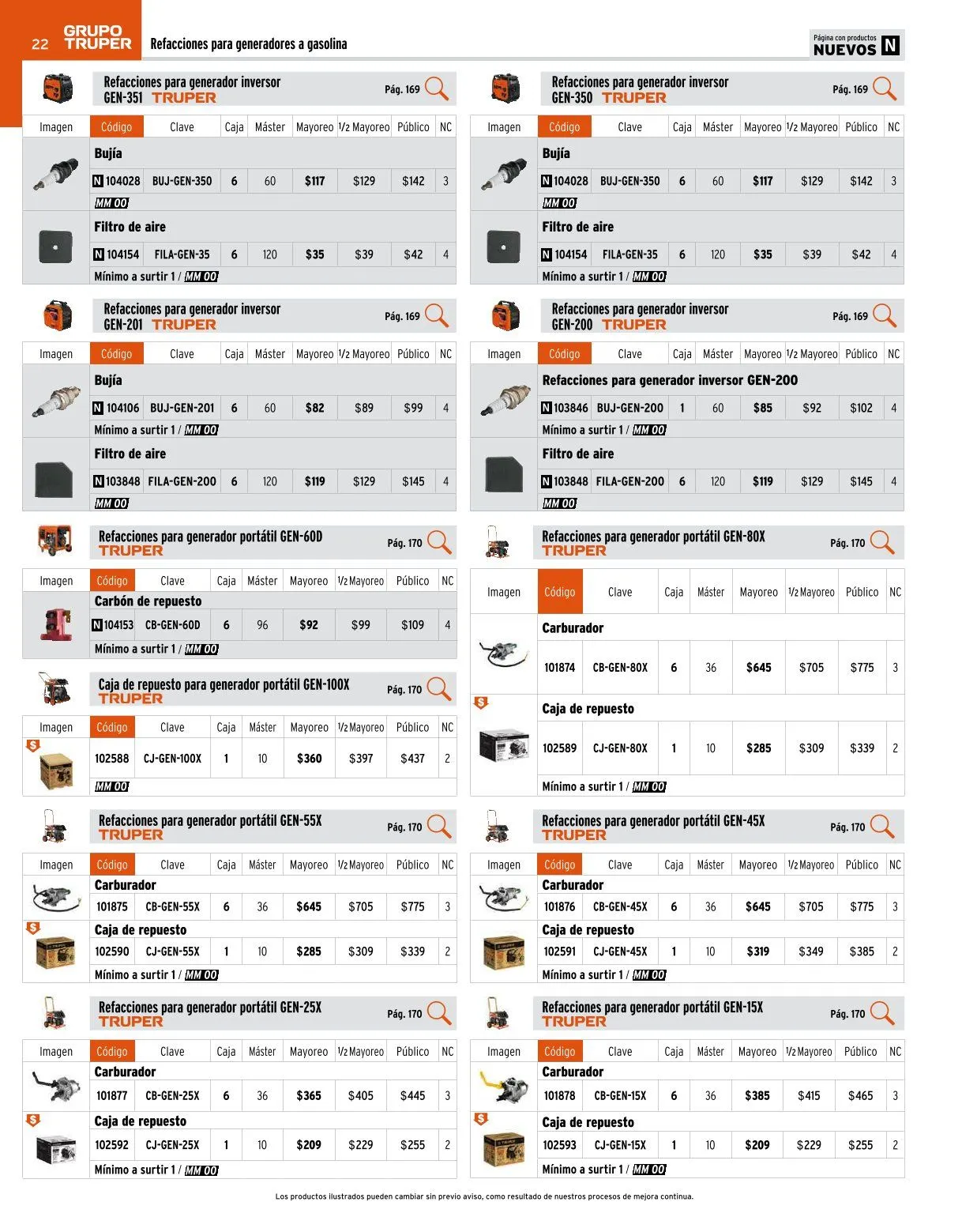 Catálogo de Truper catálogos y ofertas 20 de marzo al 30 de mayo 2026 - Pagina 22