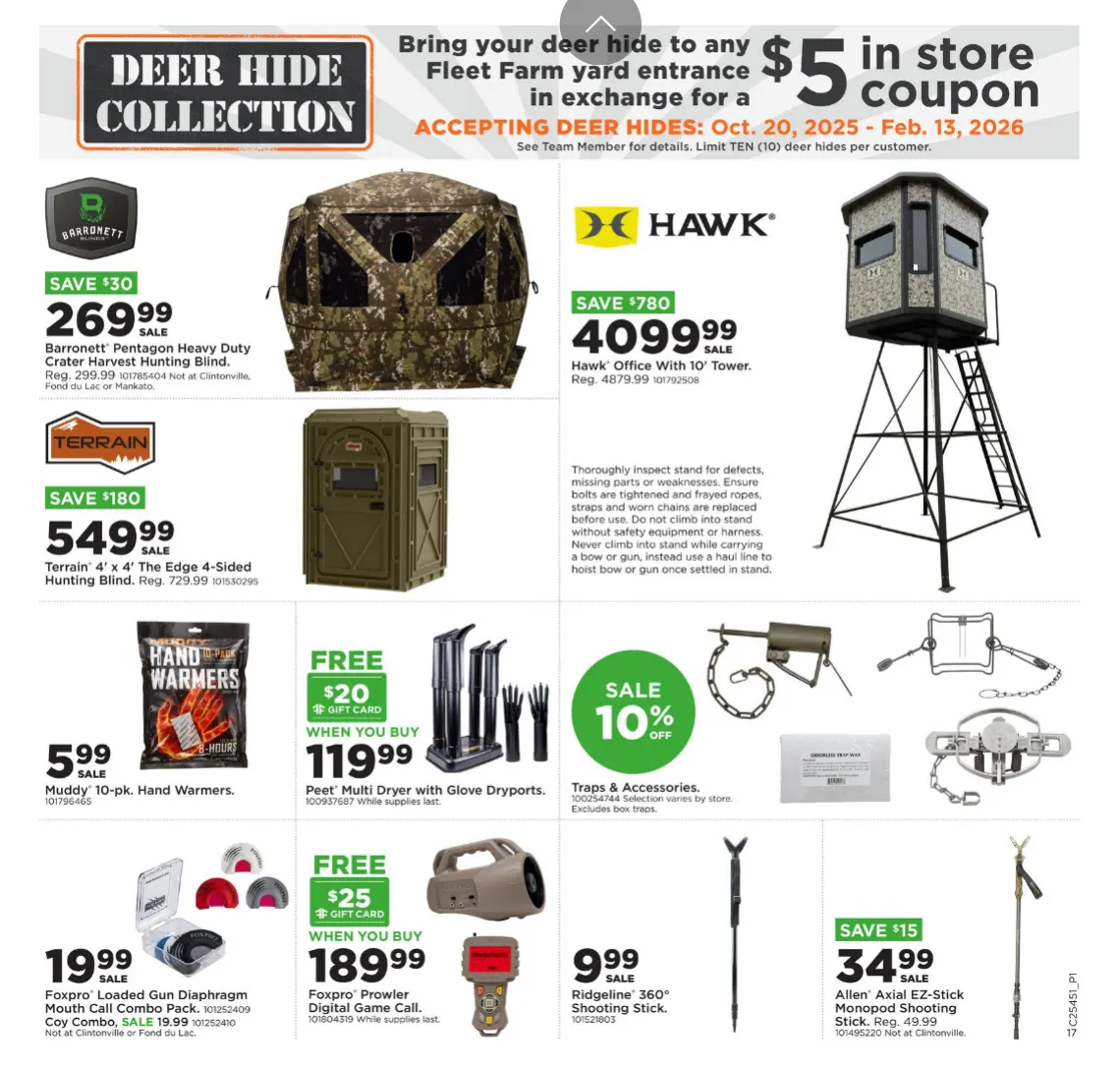 Weekly ad Fleet Farm Sales from November 6 to November 12 2025 - Page 22