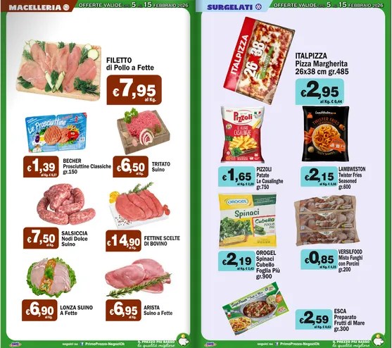 Volantini Primo Prezzo da 5 febbraio a 15 febbraio di 2026 - Pagina del volantino 22