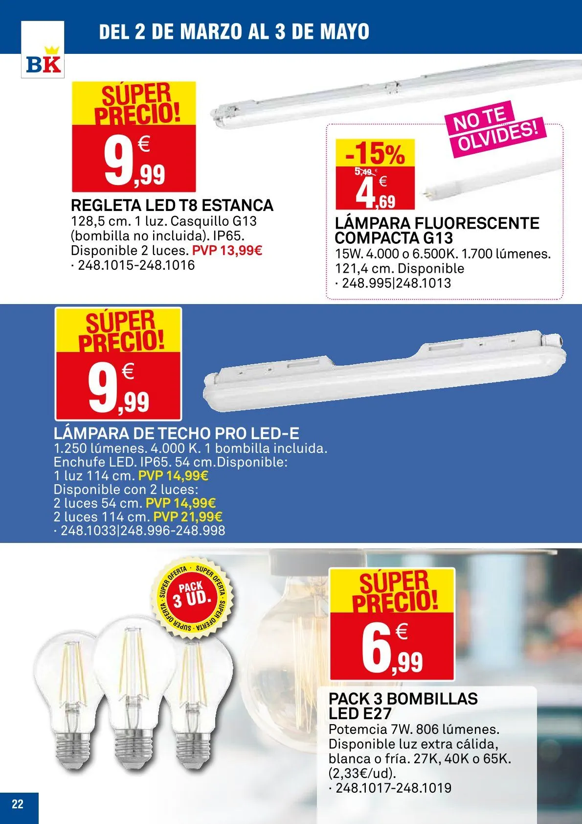 Catálogo de Bricoking Ofertas 2 de marzo al 3 de marzo 2026 - Página 22