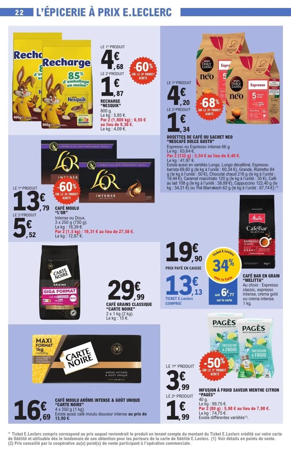 Catalogues E.Leclerc du 16 juin au 20 juin 2026 - Catalogue page 22