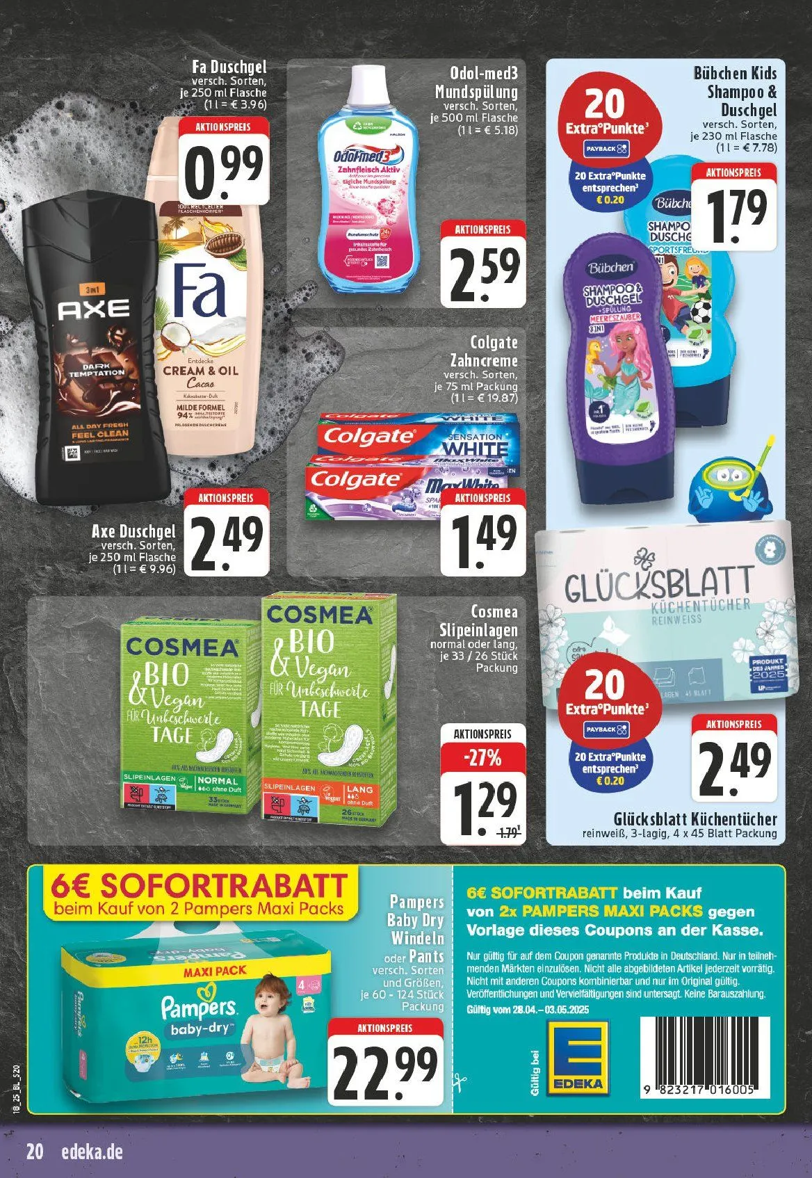 Edeka Prospekt von 28. April bis 3. Mai 2025 - Prospekt seite 22