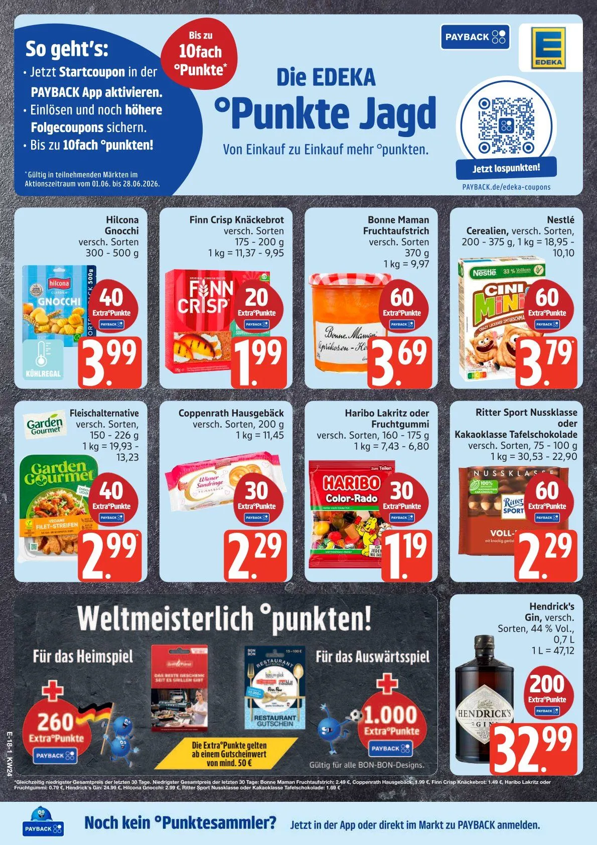 Edeka Angebote von 8. Juni bis 13. Juni 2026 - Prospekt seite 22