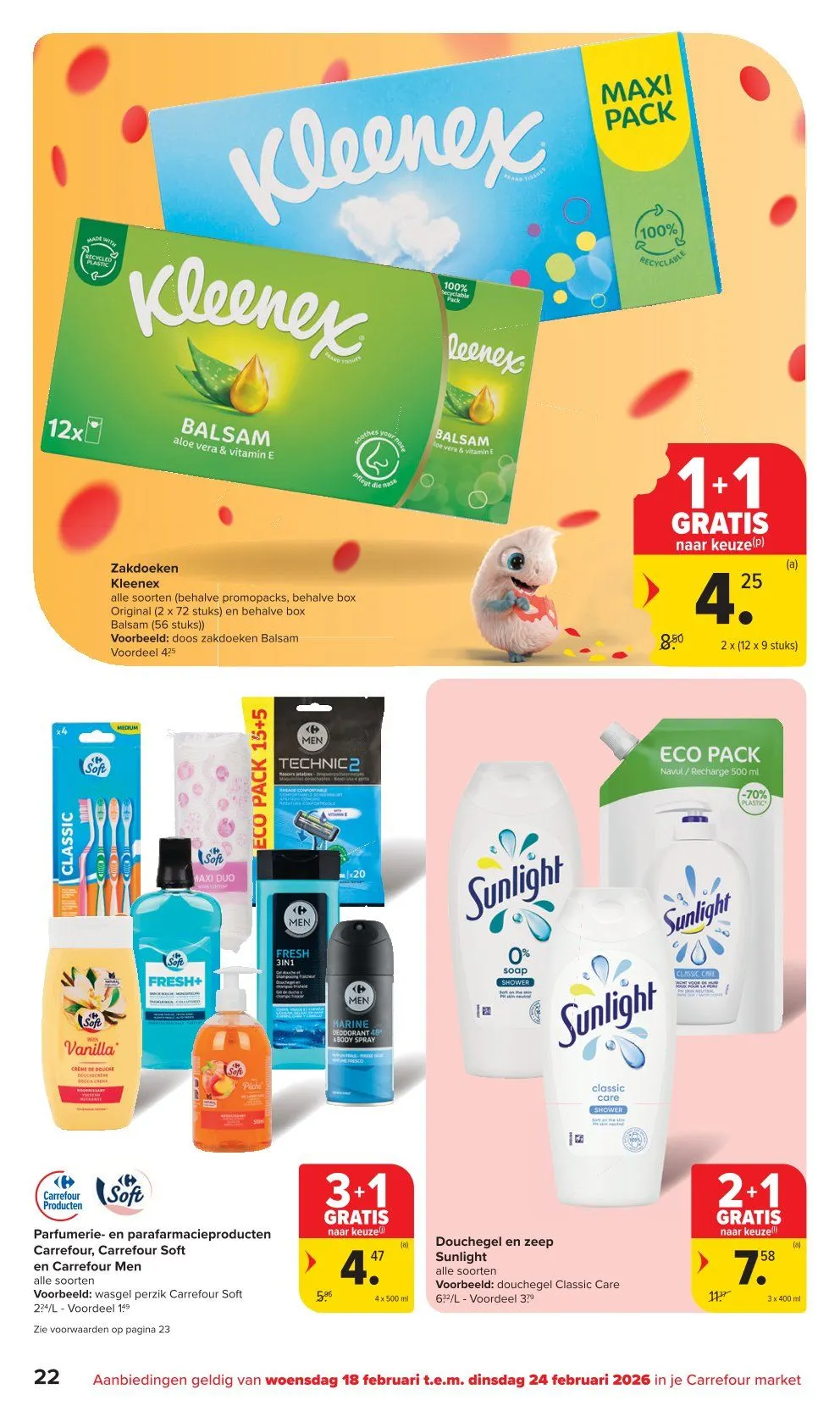 Laatste aanbiedingen in Carrefour folders van 18 februari tot 24 februari 2026 - folder pagina 22