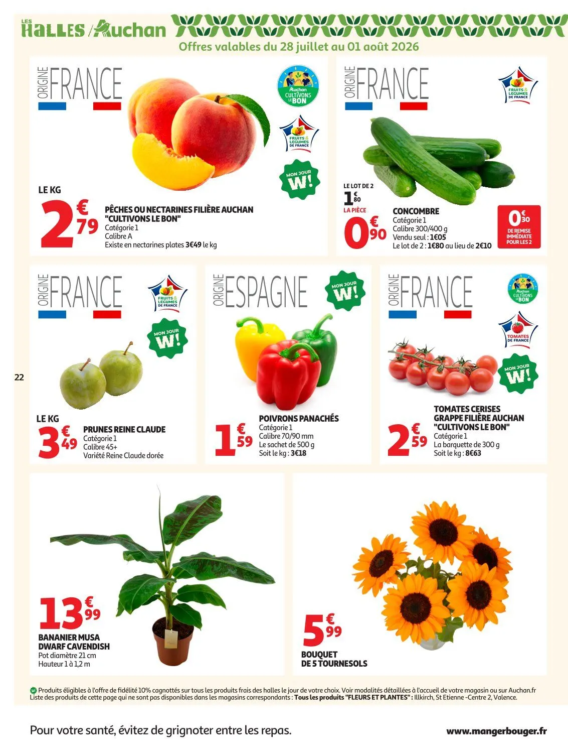 Catalogues Auchan du 28 juillet au 8 août 2026 - Catalogue page 22