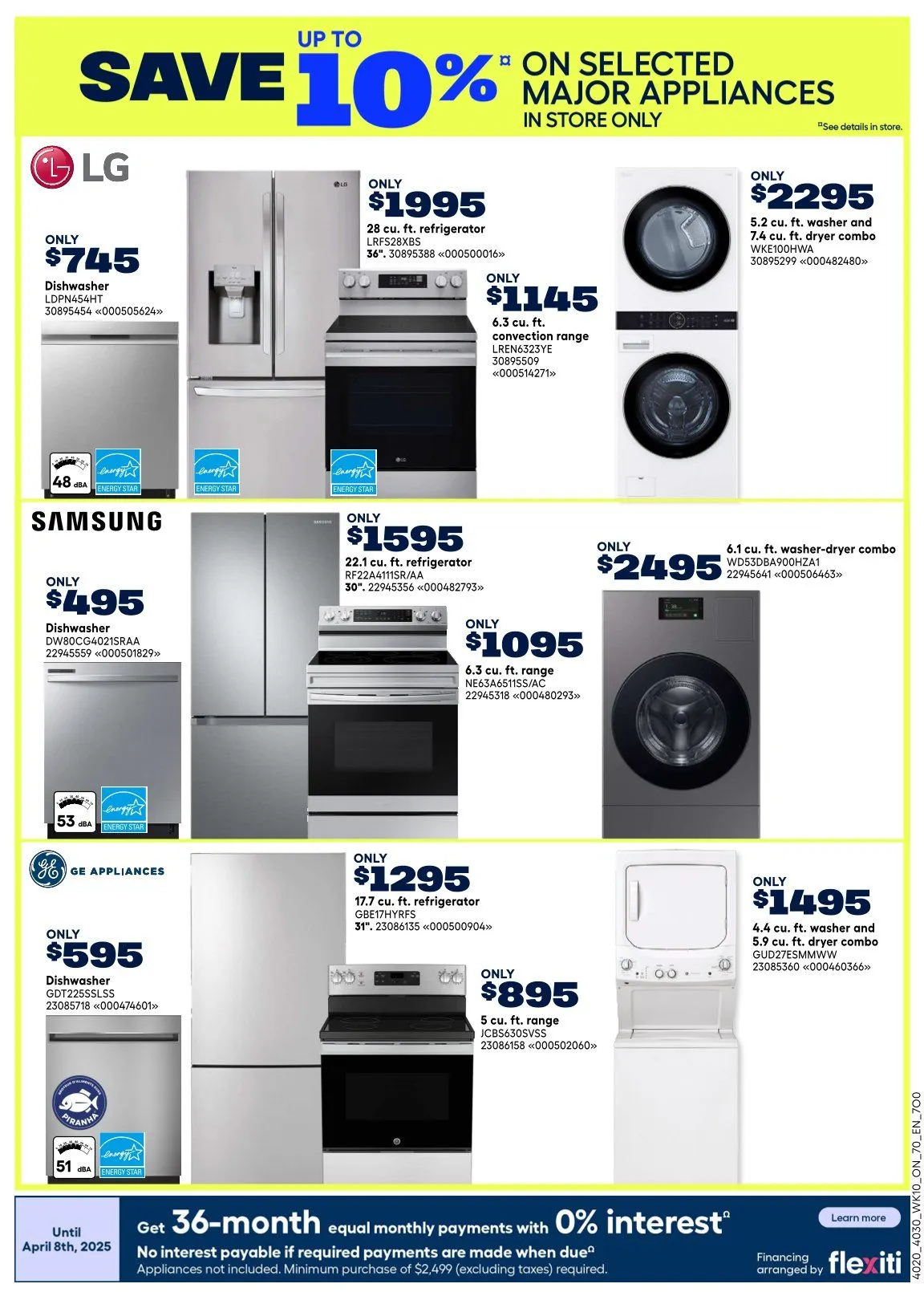 RONA Sales from April 3 to April 8 2026 - flyer page 22