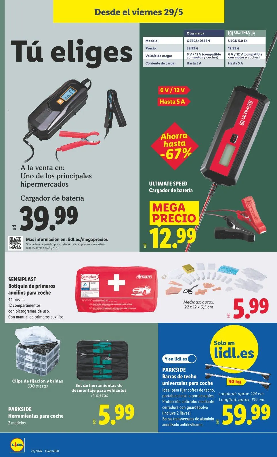Catálogo de Lidl Ofertas 25 de mayo al 31 de mayo 2026 - Página 22