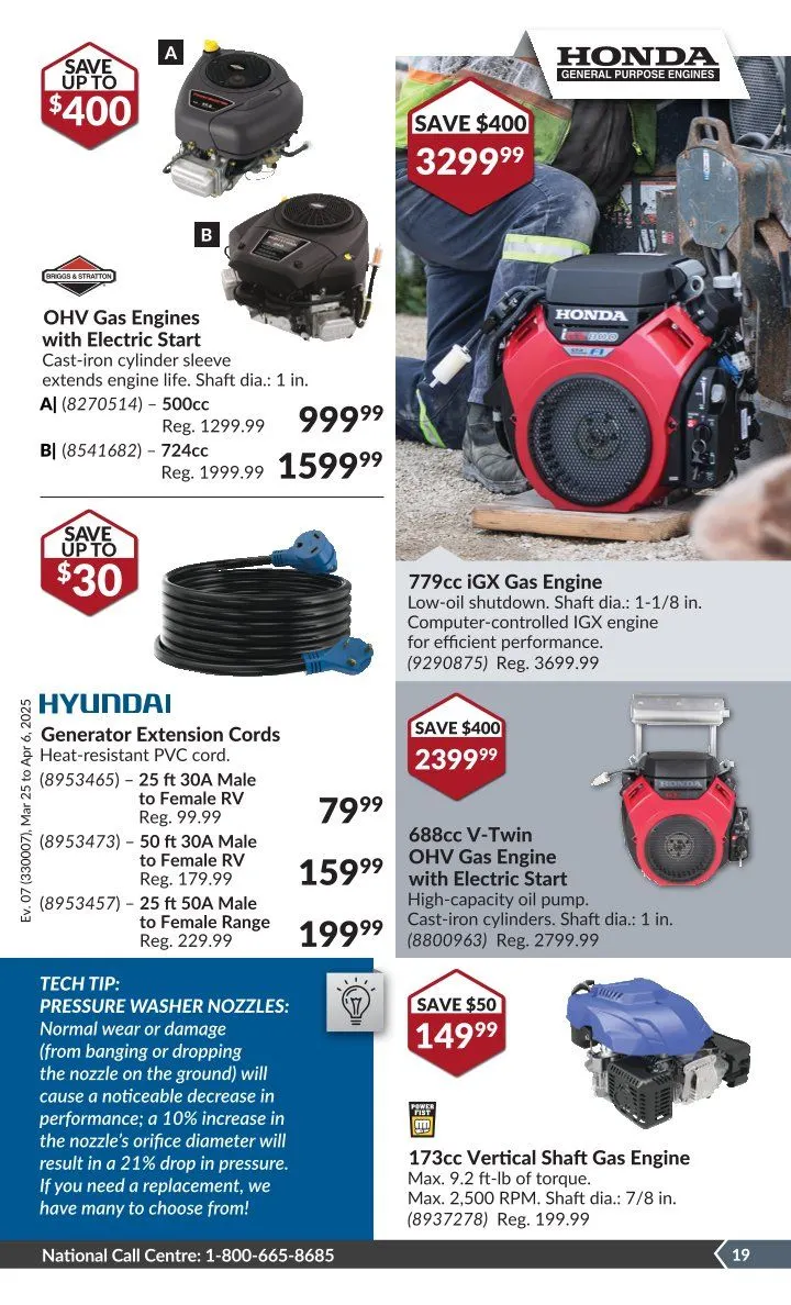 Princess Auto Sales from March 25 to April 6 2025 - flyer page 21