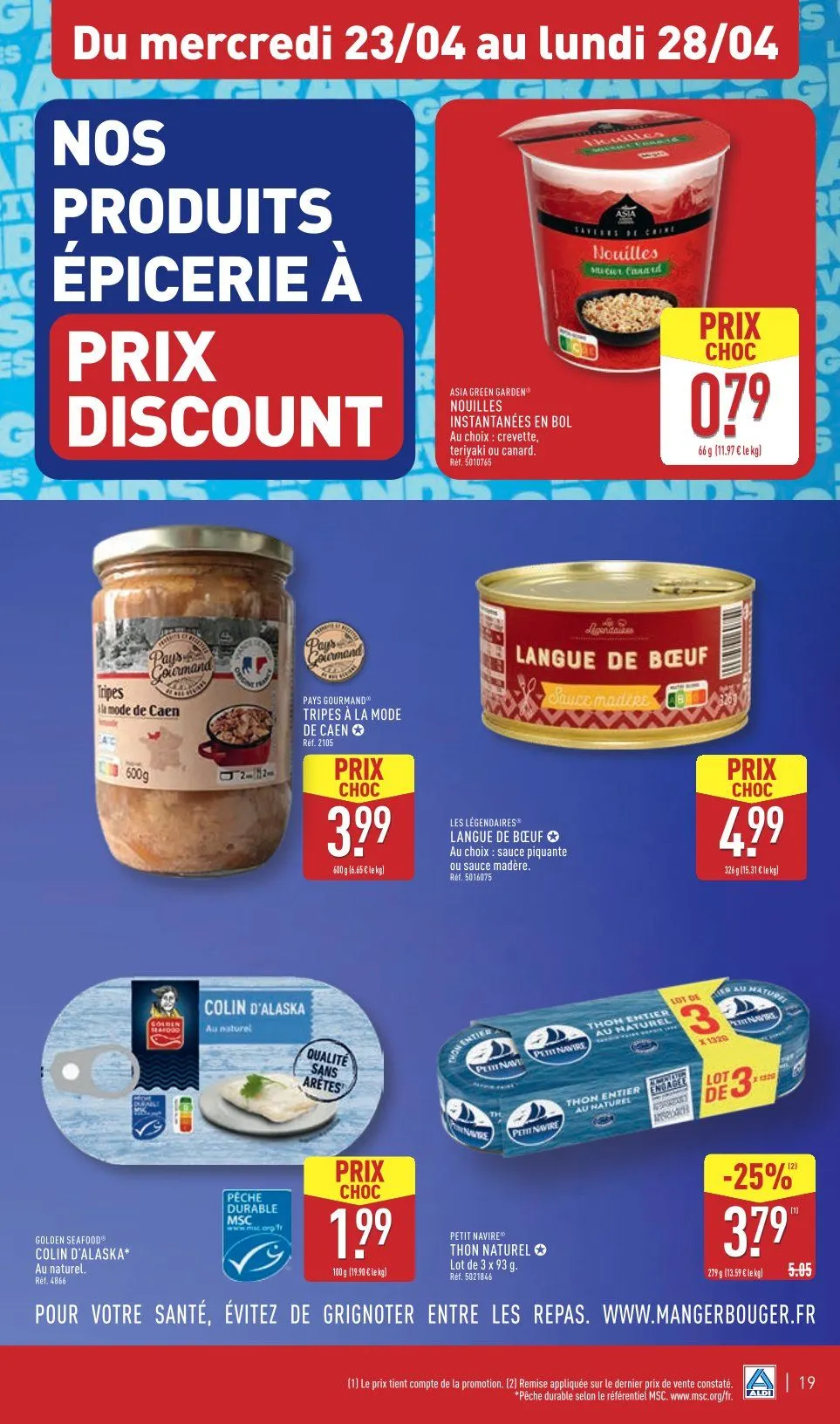 ALDI Promos du 23 avril au 28 avril 2025 - Catalogue page 22