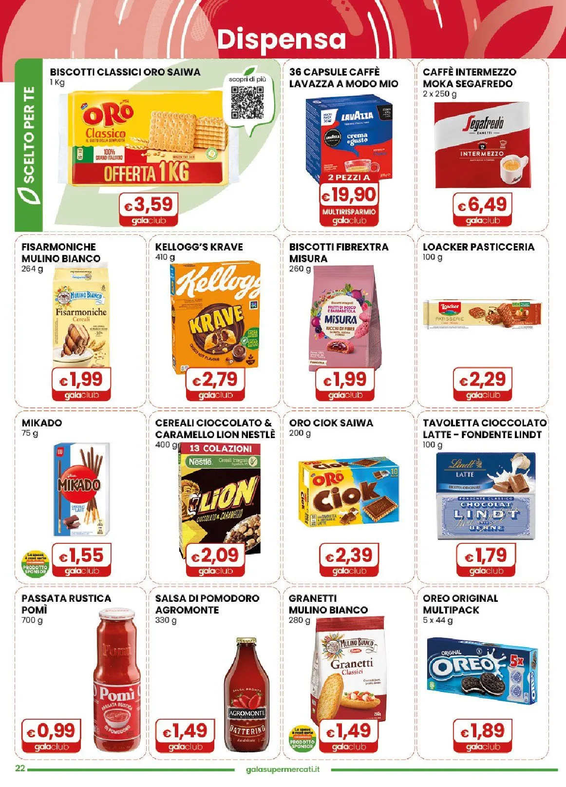 Volantini Gala Supermercati da 20 maggio a 2 giugno di 2026 - Pagina del volantino 22