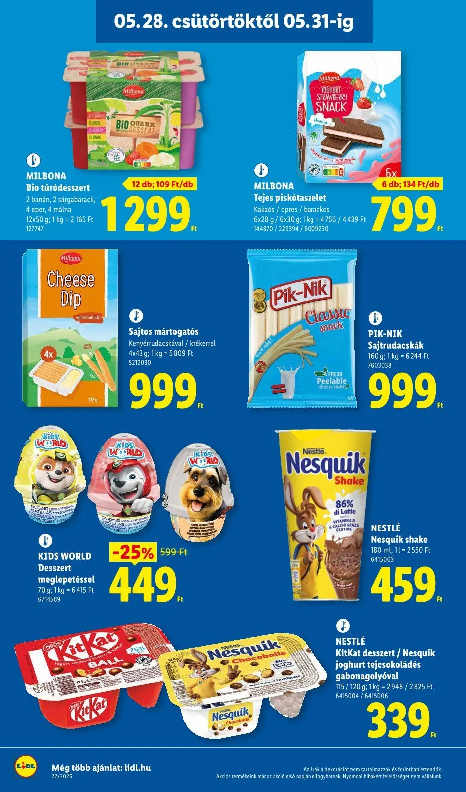 Katalógus Lidl legfrissebb május 28.-tól június 3.-ig 2026. - Oldal 22