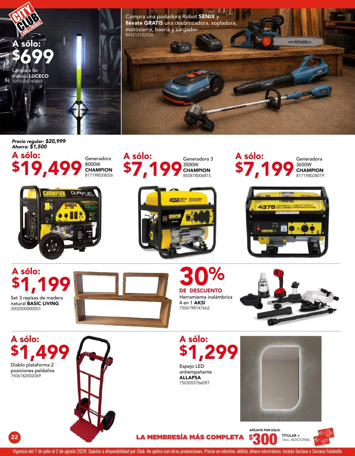 Catálogo de City Club Ofertas 1 de julio al 31 de julio 2026 - Pagina 22