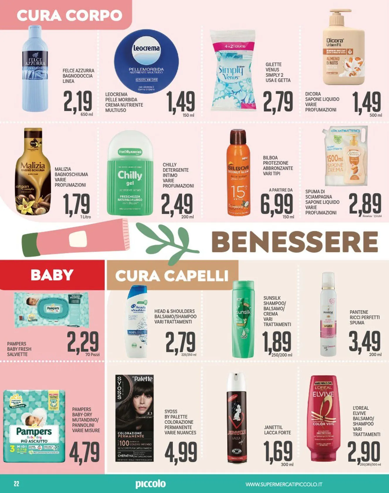 Volantino Piccolo da 19 maggio a 3 giugno di 2025 - Pagina del volantino 22