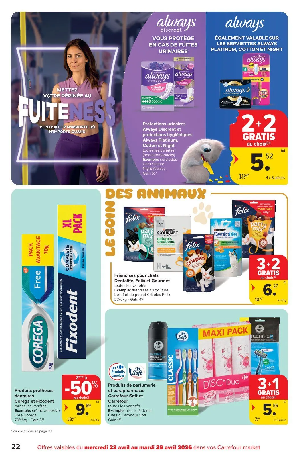 Carrefour folders van 22 april tot 28 april 2026 - folder pagina 22