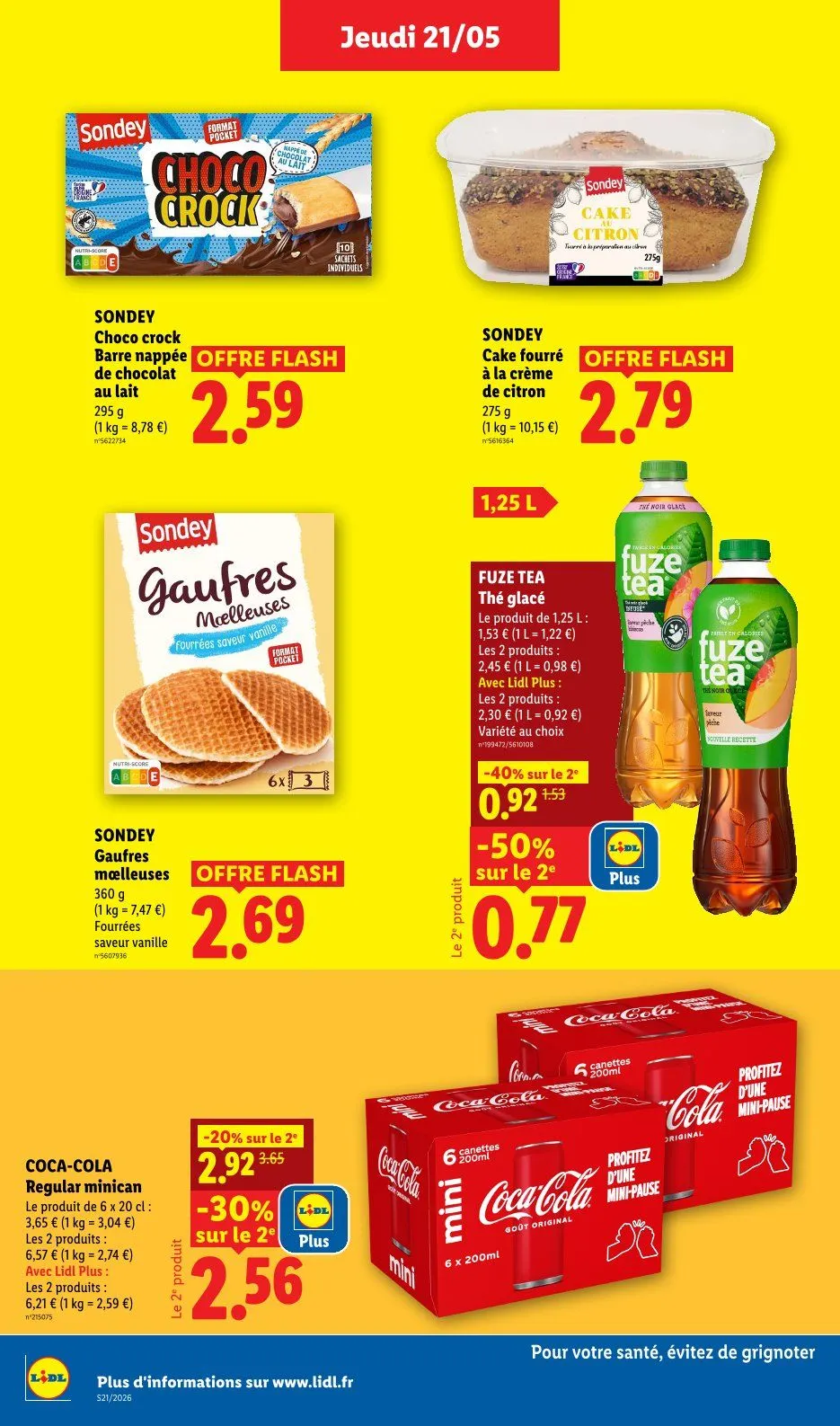 Catalogues Lidl du 21 mai au 27 mai 2026 - Catalogue page 22