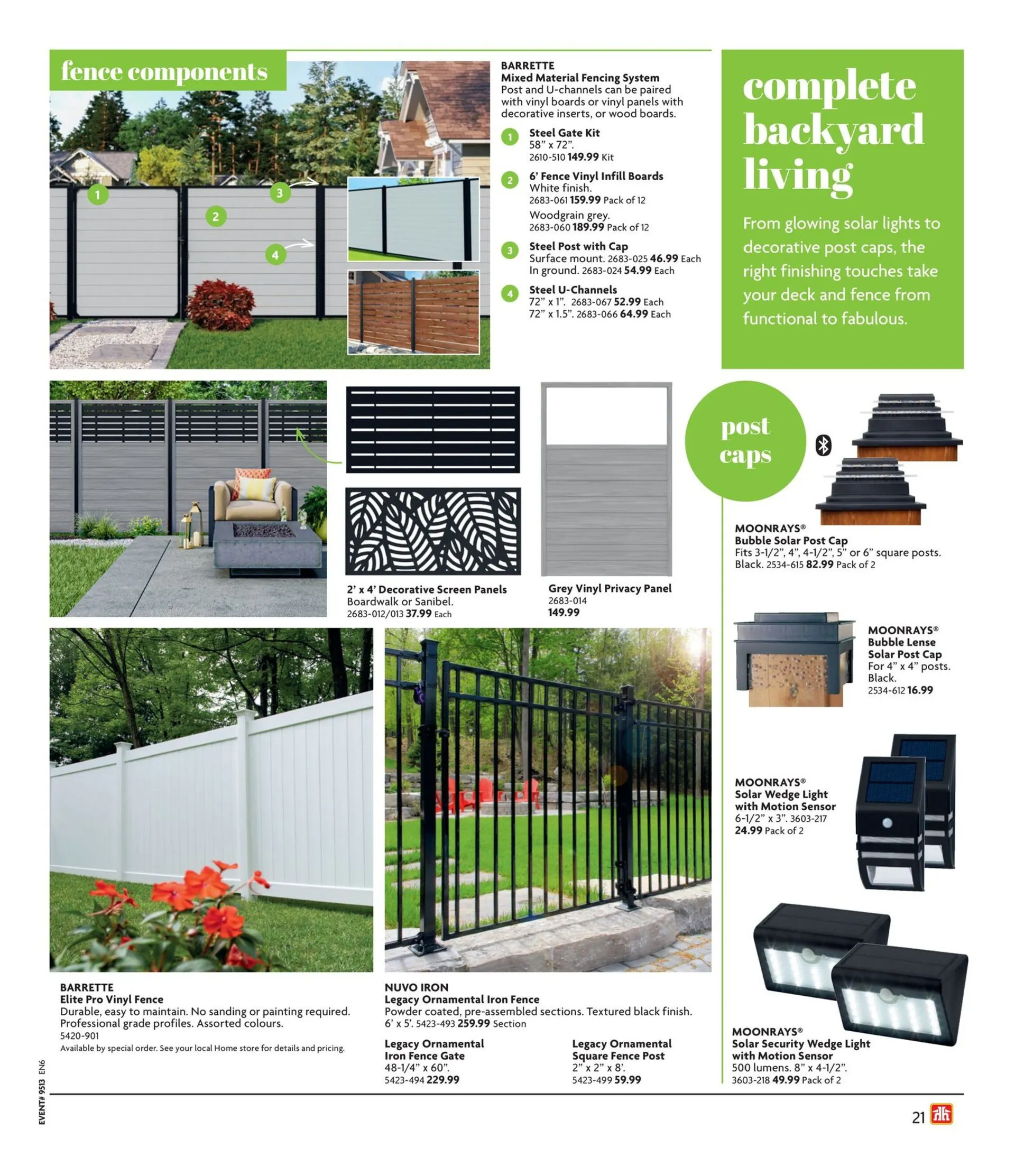 Home Hardware Sales from March 26 to June 17 2026 - flyer page 22