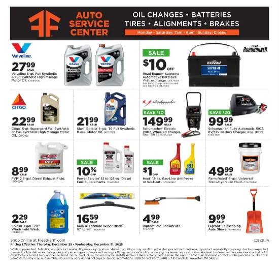 Weekly ad Fleet Farm Sales from December 25 to December 31 2025 - Page 22