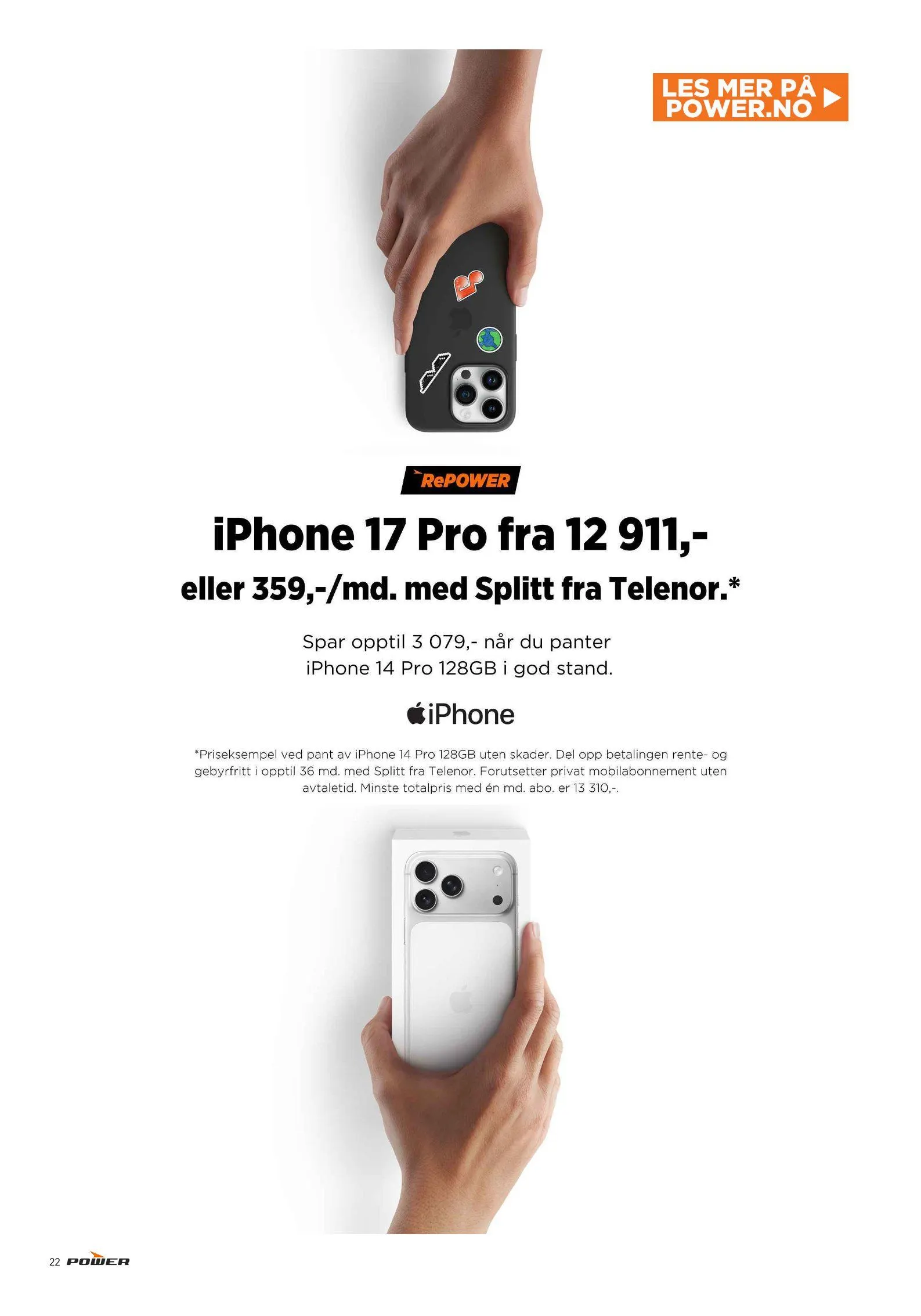 De siste Power-tilbudene fra 26. januar til 21. februar 2026 - kundeavisside 22