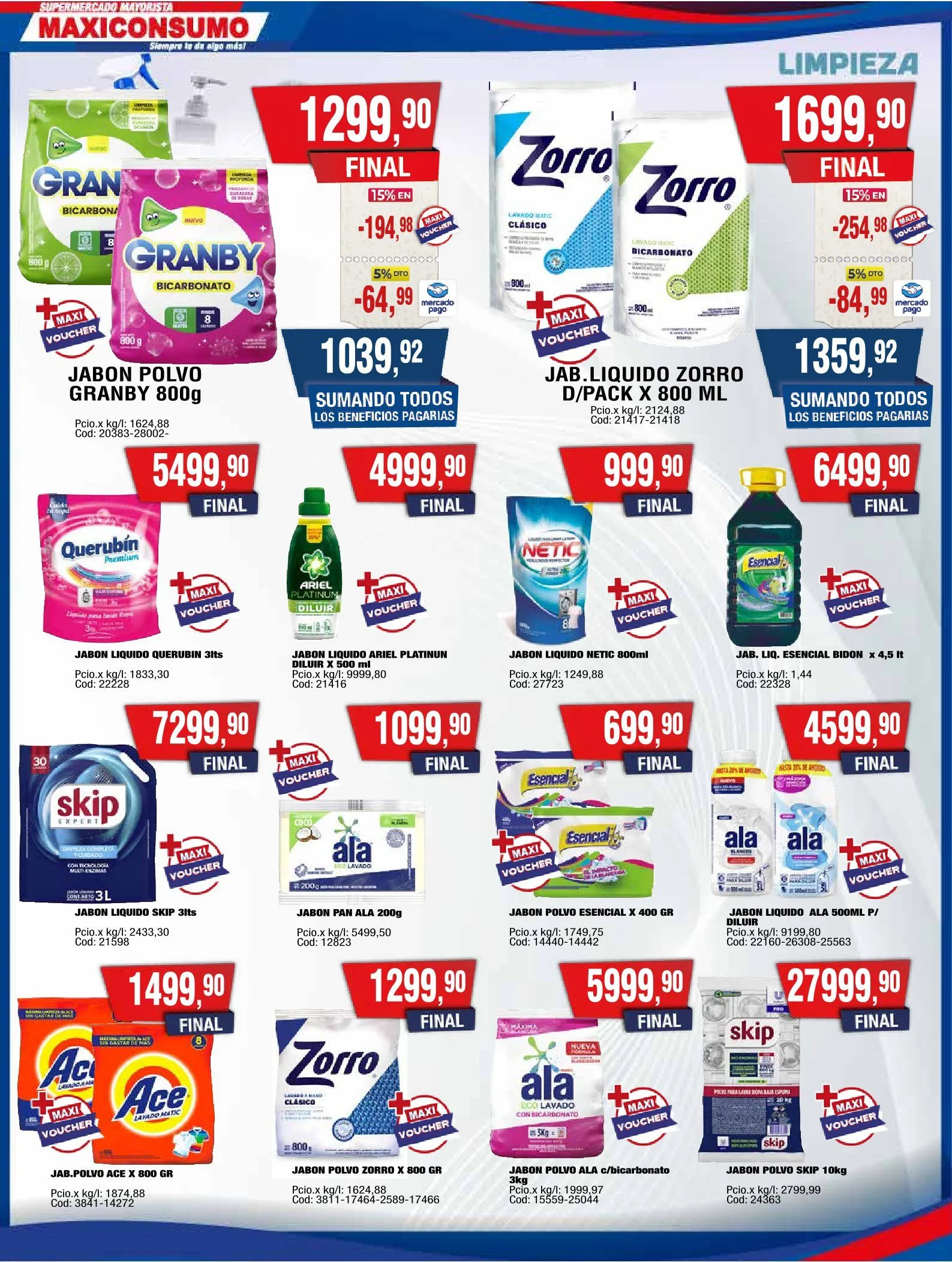 Ofertas de Ofertas Maxiconsumo 29 de septiembre al 6 de octubre 2025 - Página 22 del catálogo