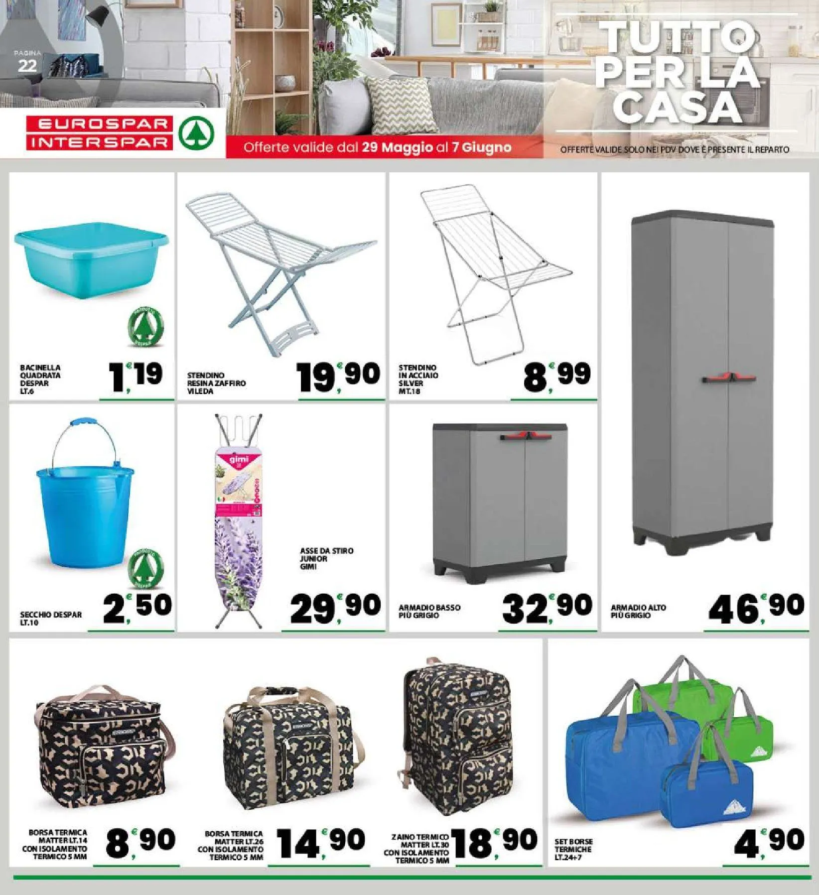  Volantini Interspar da 29 maggio a 7 giugno di 2026 - Pagina del volantino 22