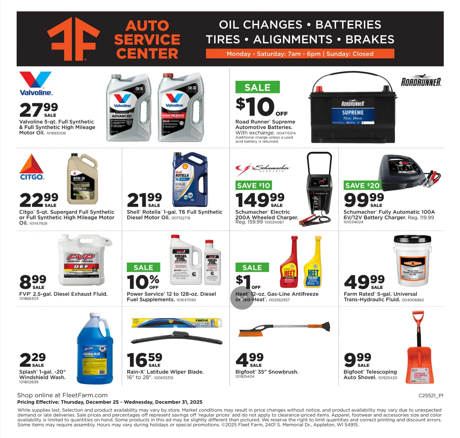 Weekly ad Fleet Farm Sales from December 25 to December 31 2025 - Page 22