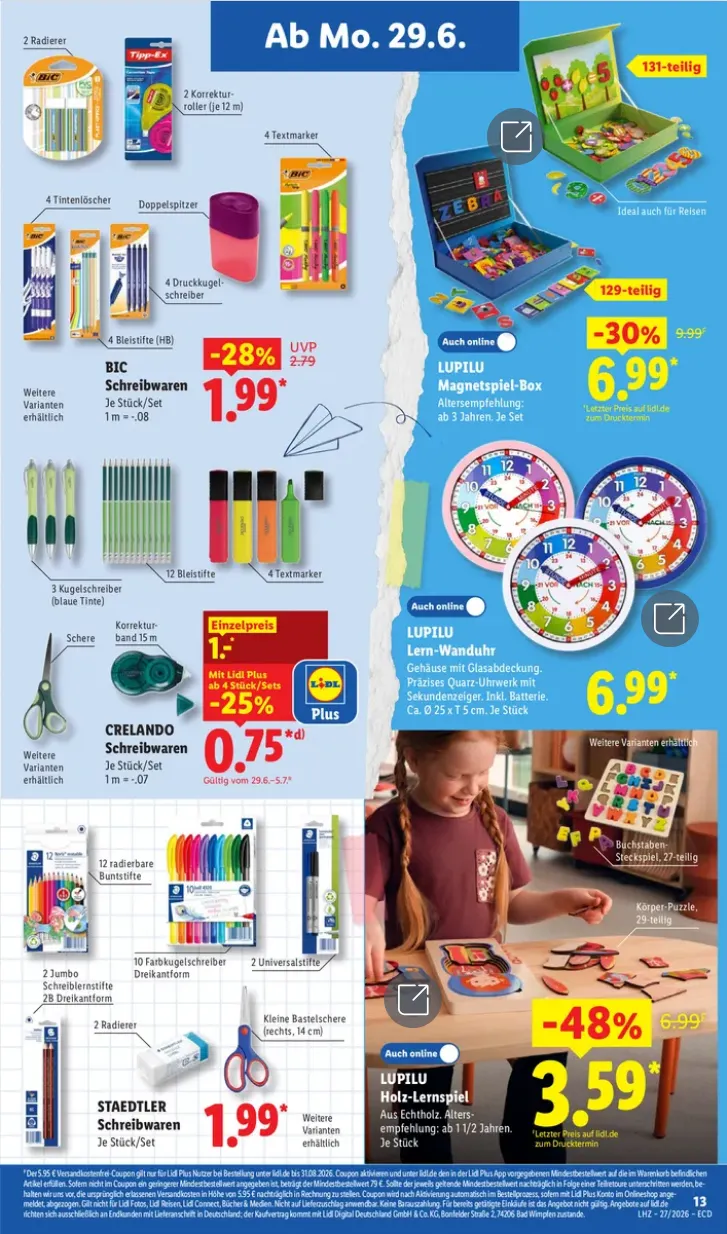 Lidl Prospekte von 29. Juni bis 4. Juli 2026 - Prospekt seite 22