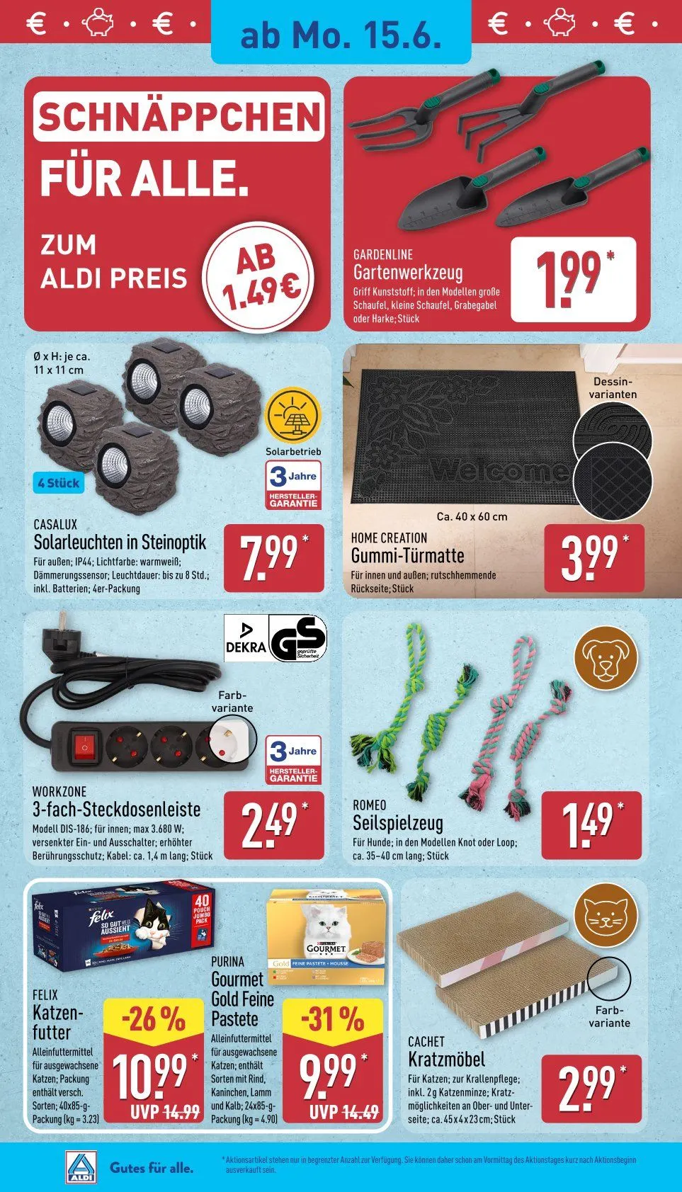  ALDI Nord Prospekte von 15. Juni bis 20. Juni 2026 - Prospekt seite 22