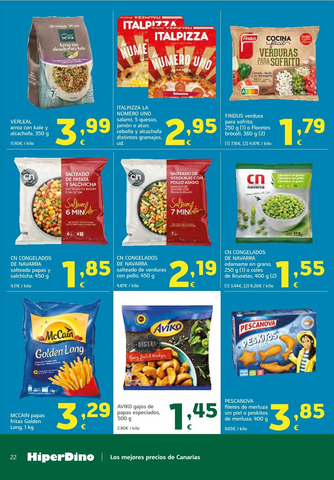 Catálogo de HiperDino Ofertas 21 de julio al 6 de agosto 2026 - Página 22