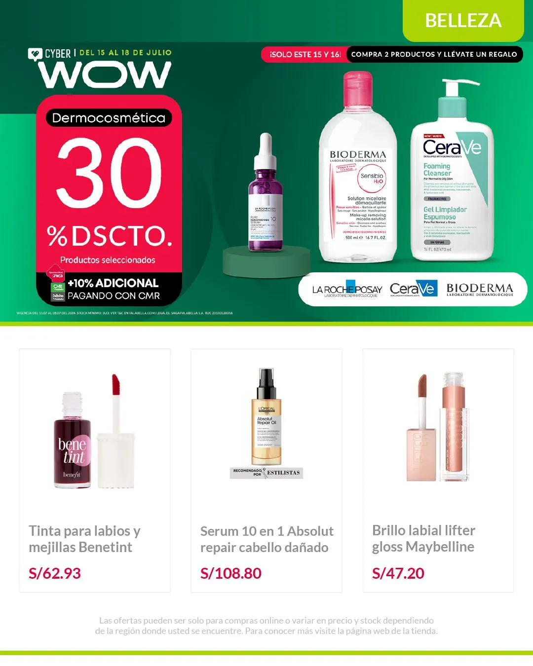 Catalogo de OFERTAS DE CYBER WOW 15 de julio al 18 de julio 2024 - Pag 21