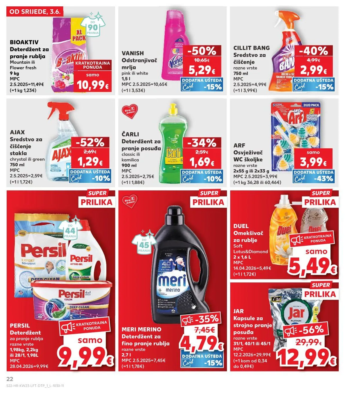 Katalog Kaufland od 3. lipnja do 9. lipnja 2026. - Pregled Stranica 22