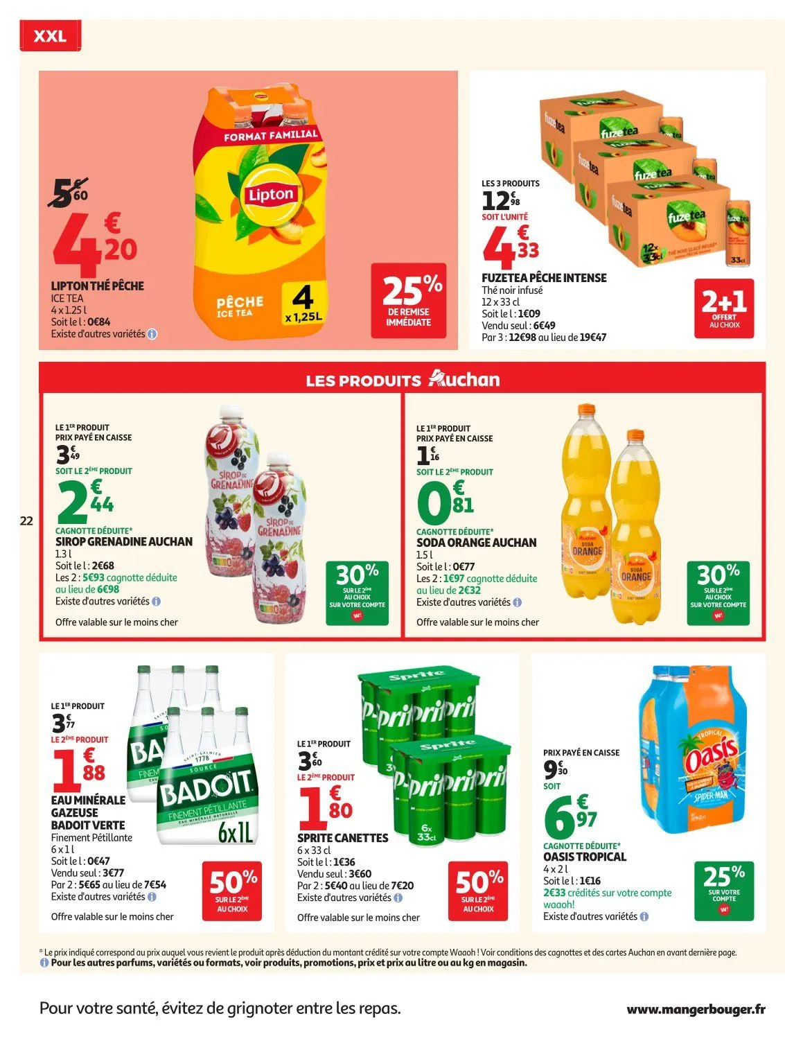 Catalogues Auchan du 21 juillet au 2 août 2026 - Catalogue page 22