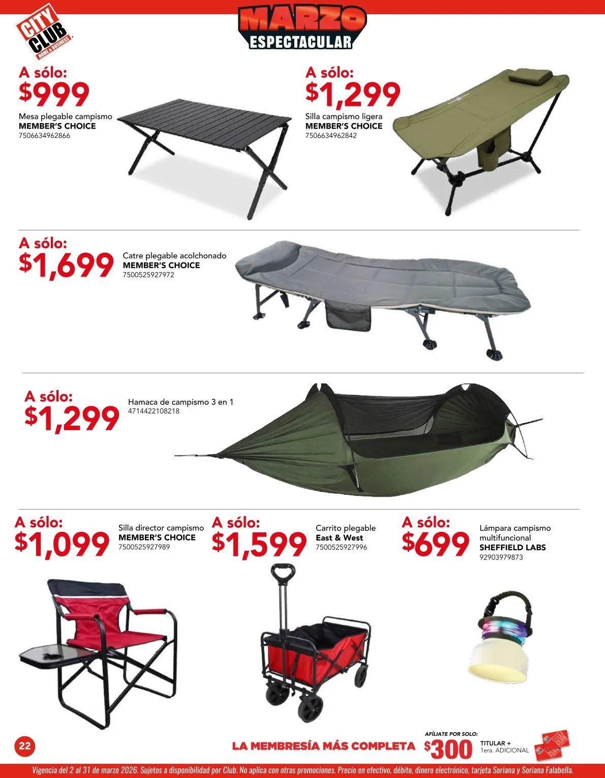 Catálogo de Ofertas City Club 2 de marzo al 31 de marzo 2026 - Pagina 22
