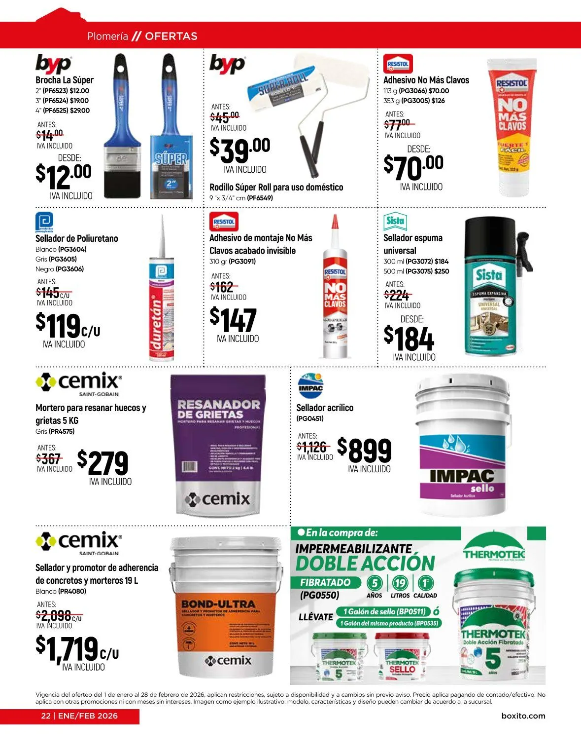 Catálogo de Boxito Ofertas 1 de enero al 28 de febrero 2026 - Pagina 22