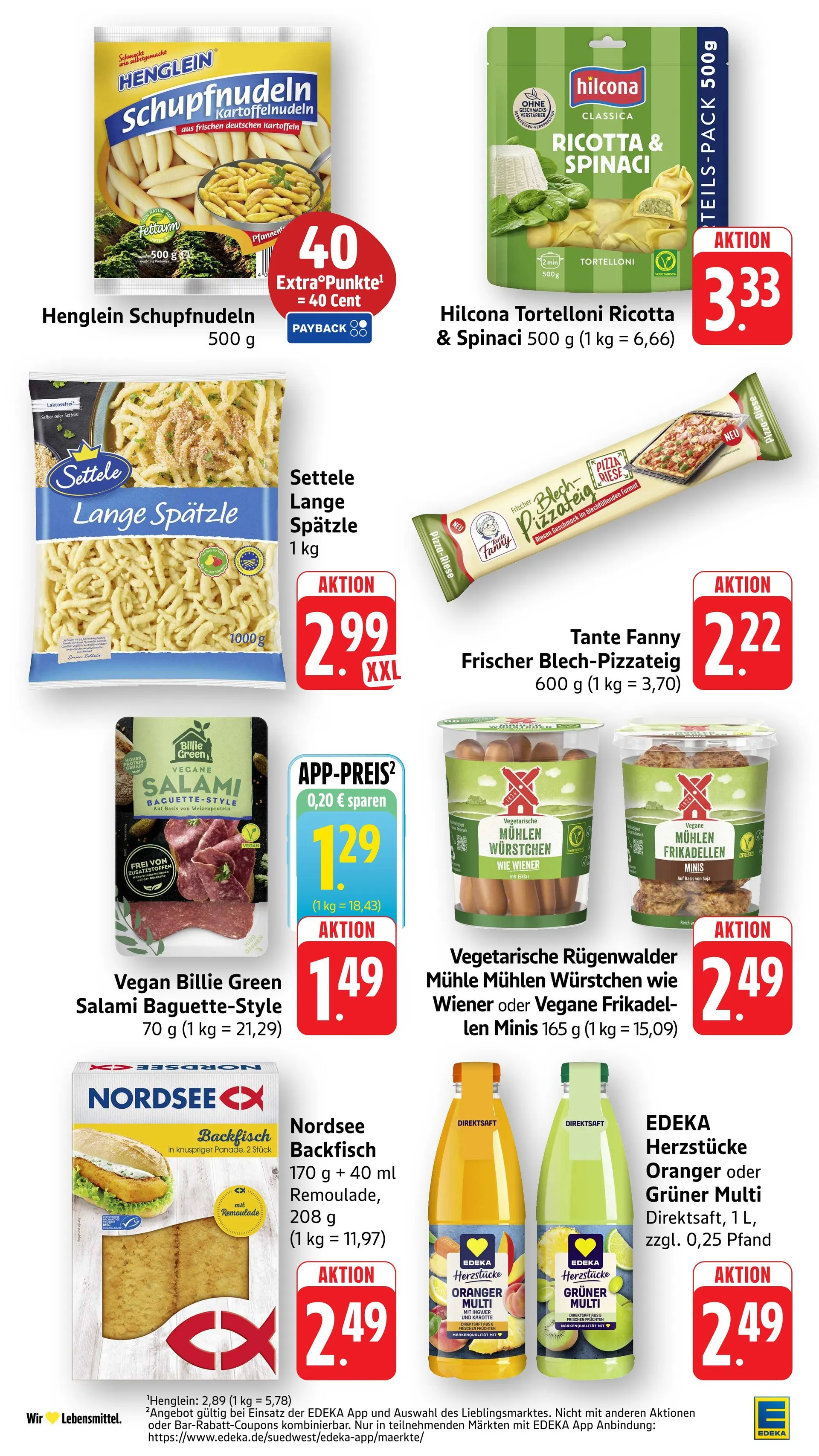 Edeka Angebote von 7. April bis 11. April 2026 - Prospekt seite 22