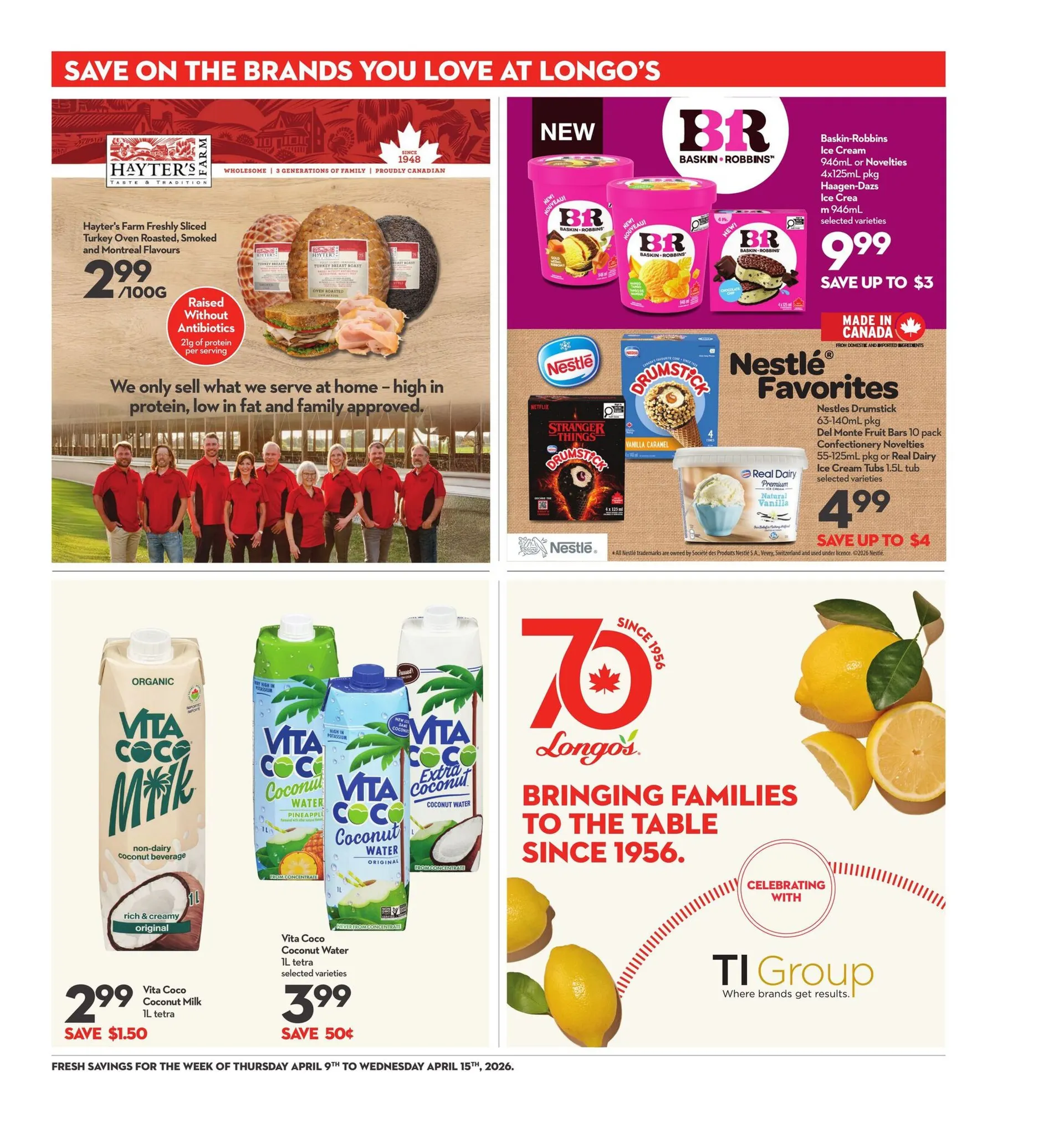 Longo's weekly ads from April 9 to April 15 2026 - flyer page 22