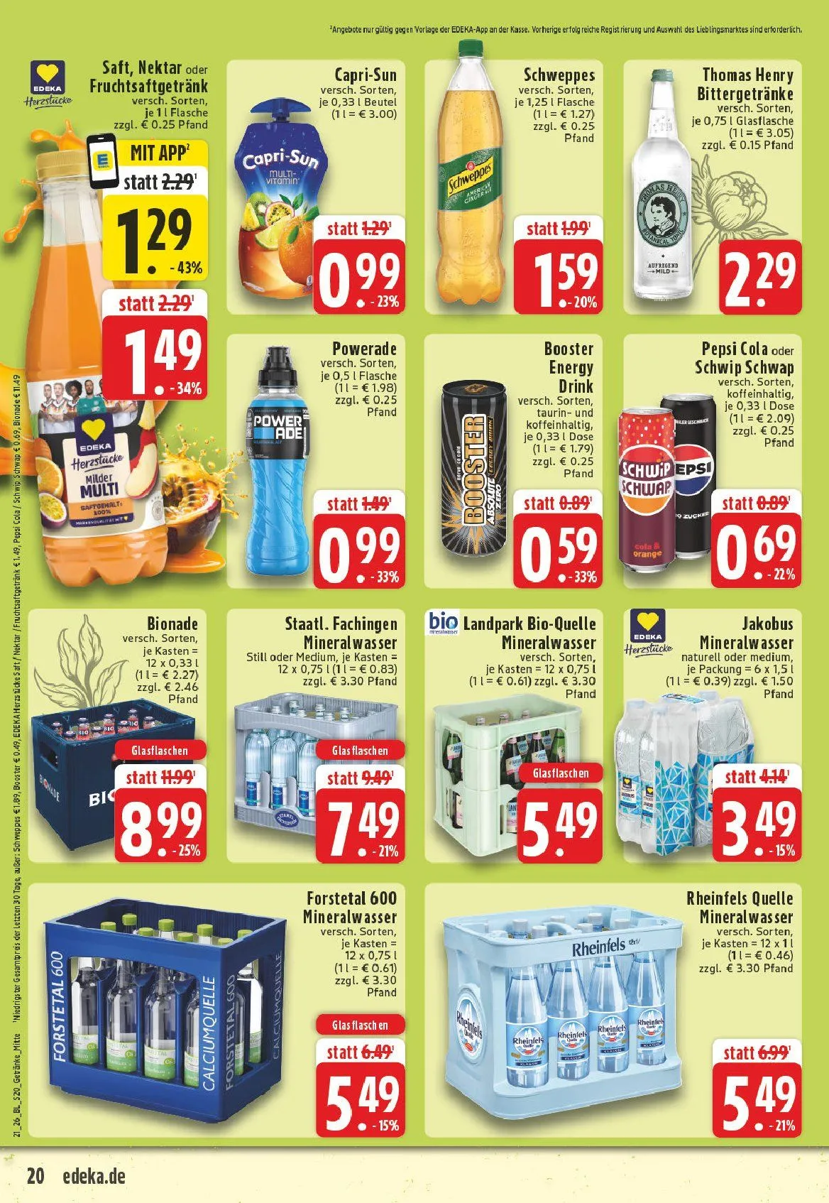Edeka Angebote von 18. Mai bis 23. Mai 2026 - Prospekt seite 22