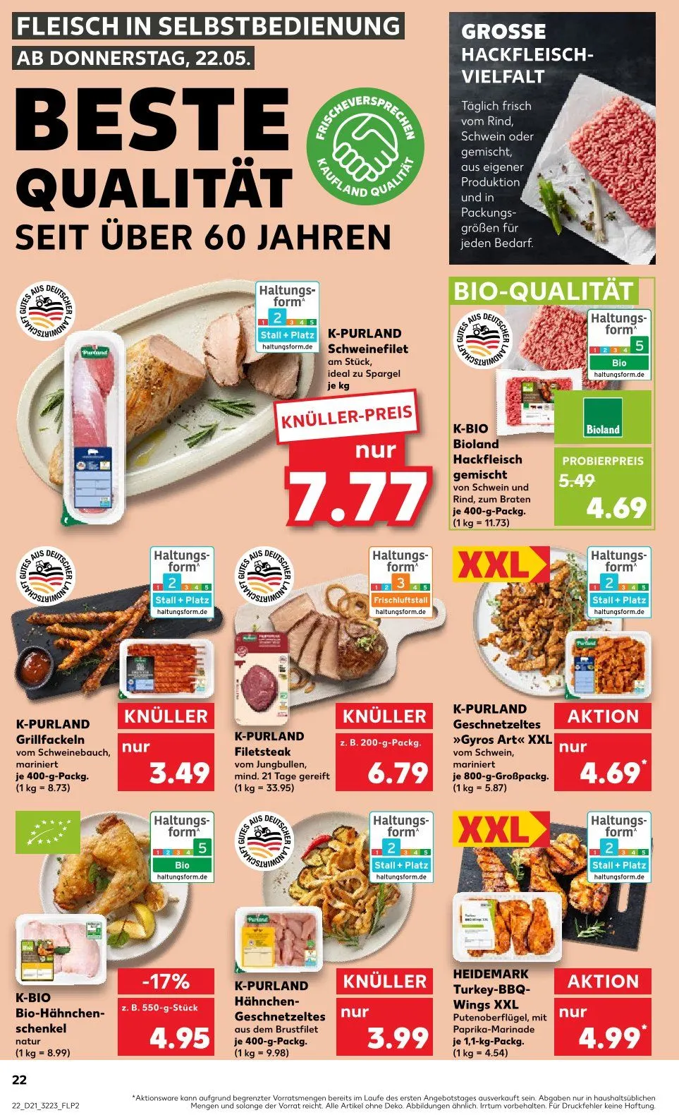 Kaufland Prospekt von 22. Mai bis 28. Mai 2025 - Prospekt seite 22