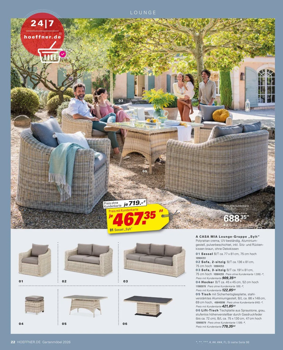 Höffner Angebote von 20. April bis 25. April 2026 - Prospekt seite 22
