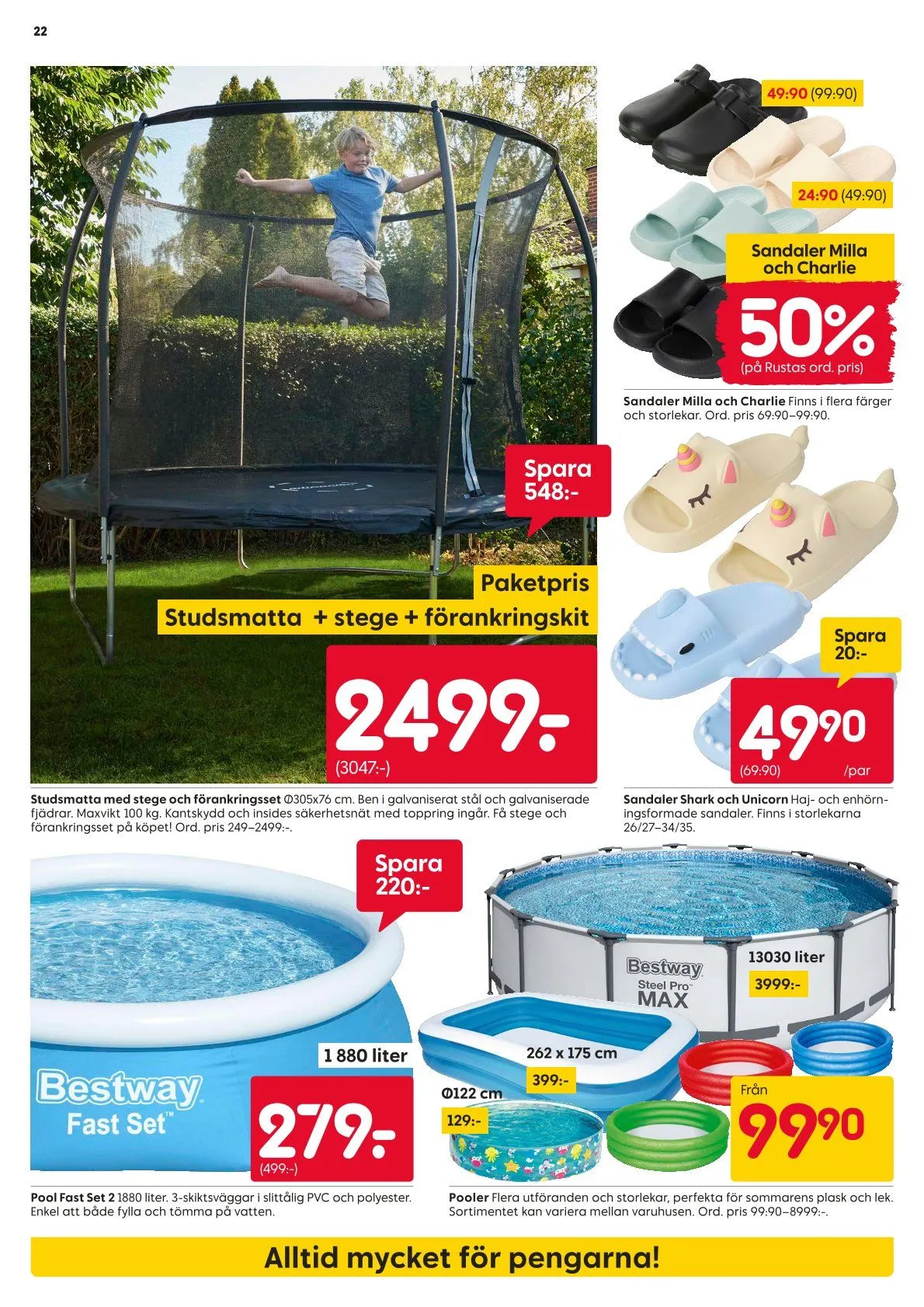  Rusta erbjudanden från 11 maj till 17 maj 2026 - Reklamblad sidor 22