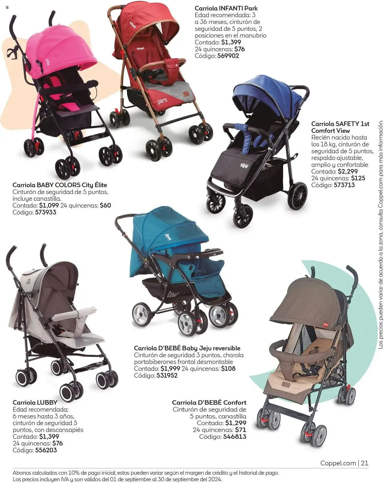 Catálogo de Catálogo Coppel 1 de septiembre al 30 de septiembre 2024 - Pagina 21