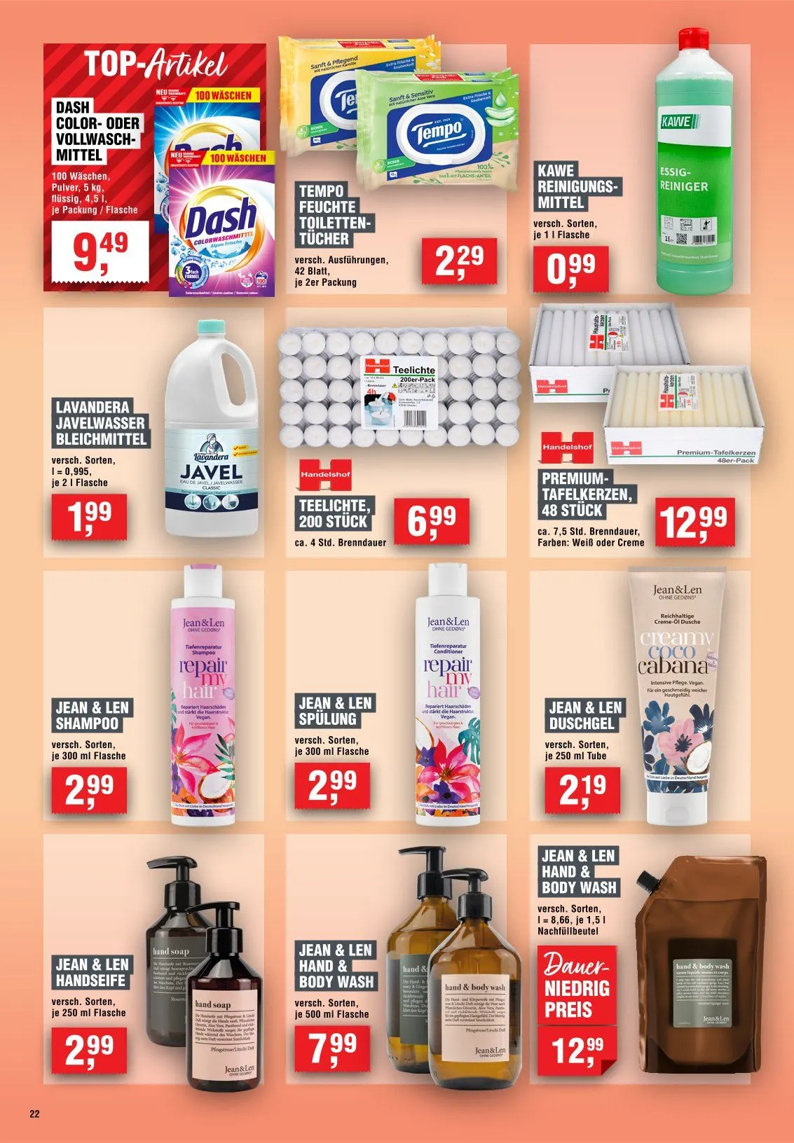 Handelshof Angebote von 11. Juni bis 17. Juni 2026 - Prospekt seite 22