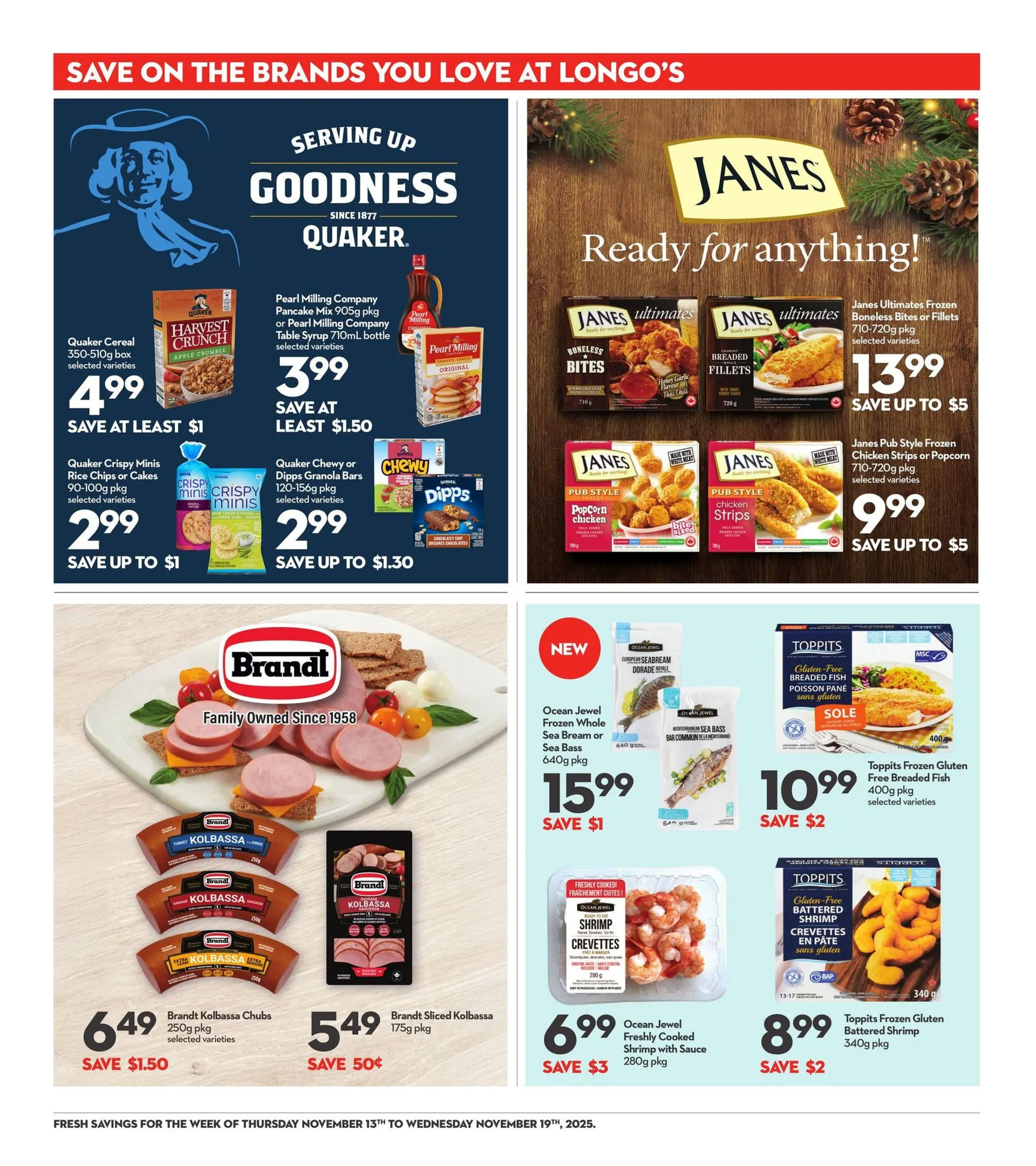 Longo´s Sales from November 13 to November 19 2025 - flyer page 21