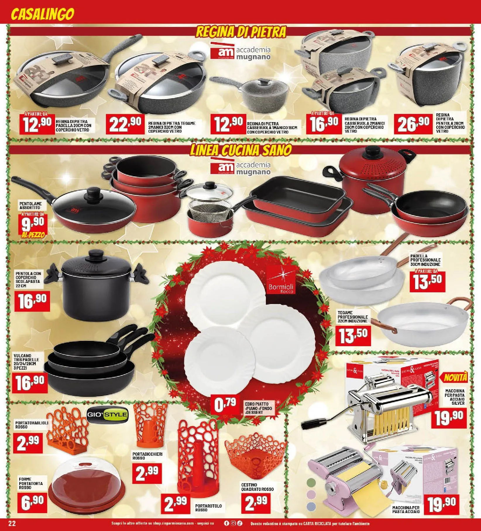 Risparmio Casa Volantino da 26 novembre a 20 dicembre di 2025 - Pagina del volantino 22