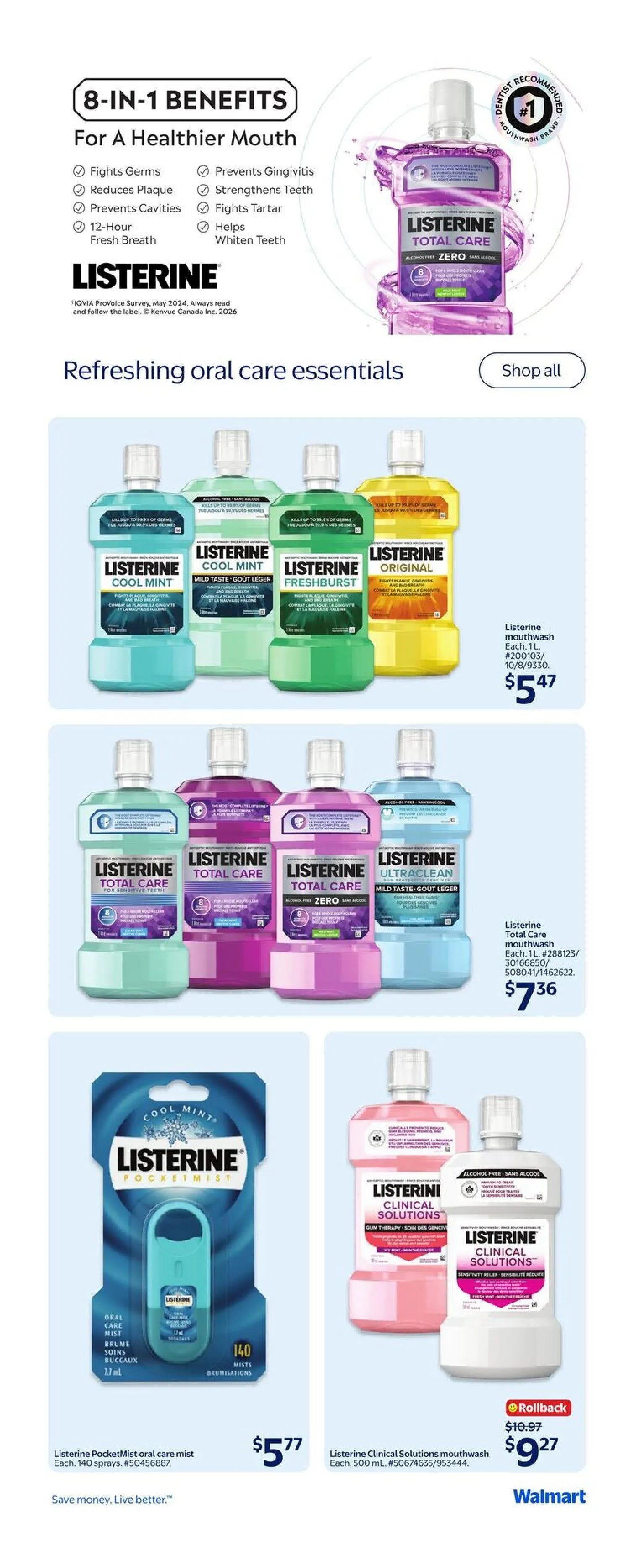  Walmart Sales from April 16 to April 22 2026 - flyer page 22