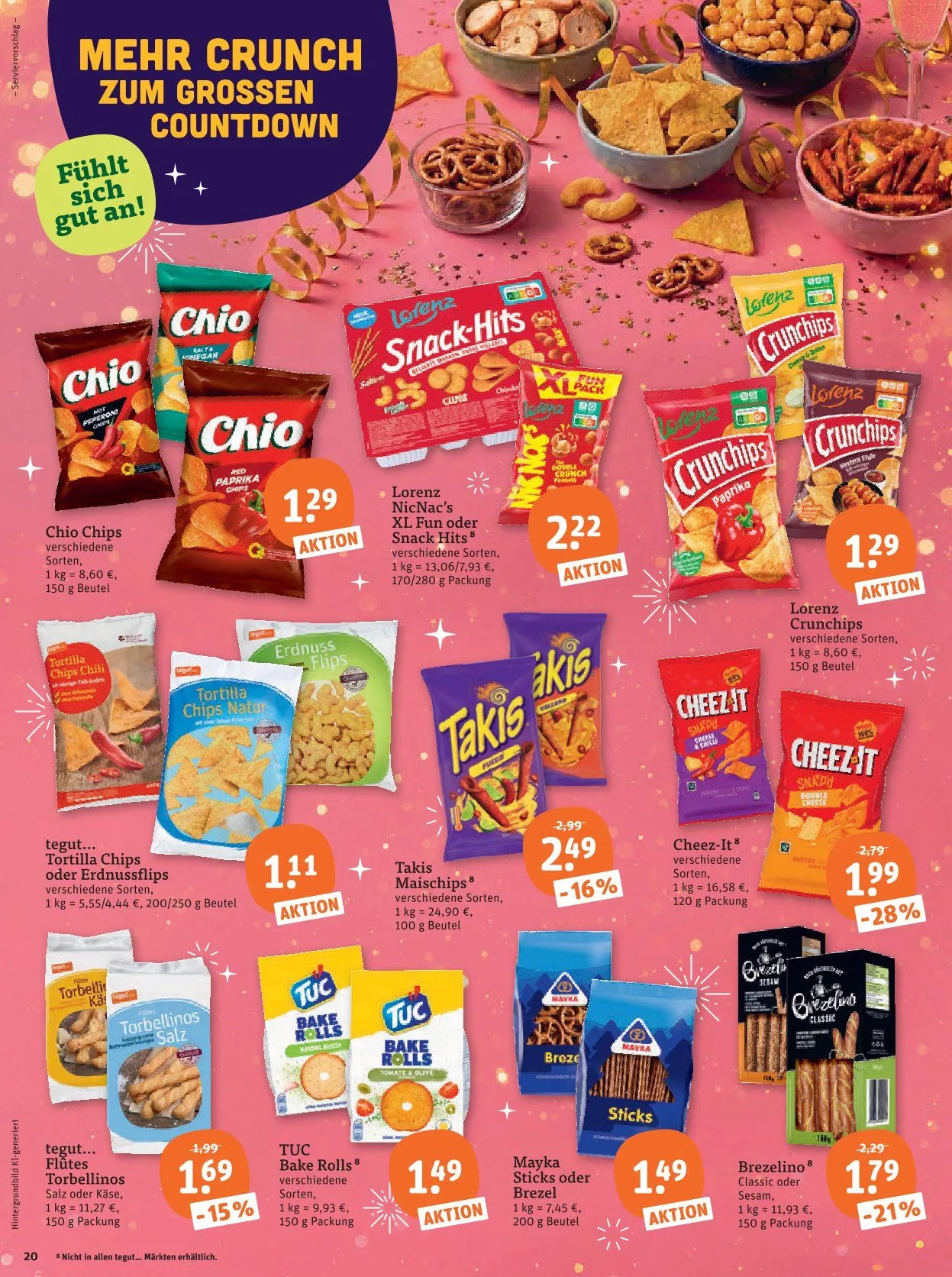 tegut... Angebote von 29. Dezember bis 3. Januar 2026 - Prospekt seite 22