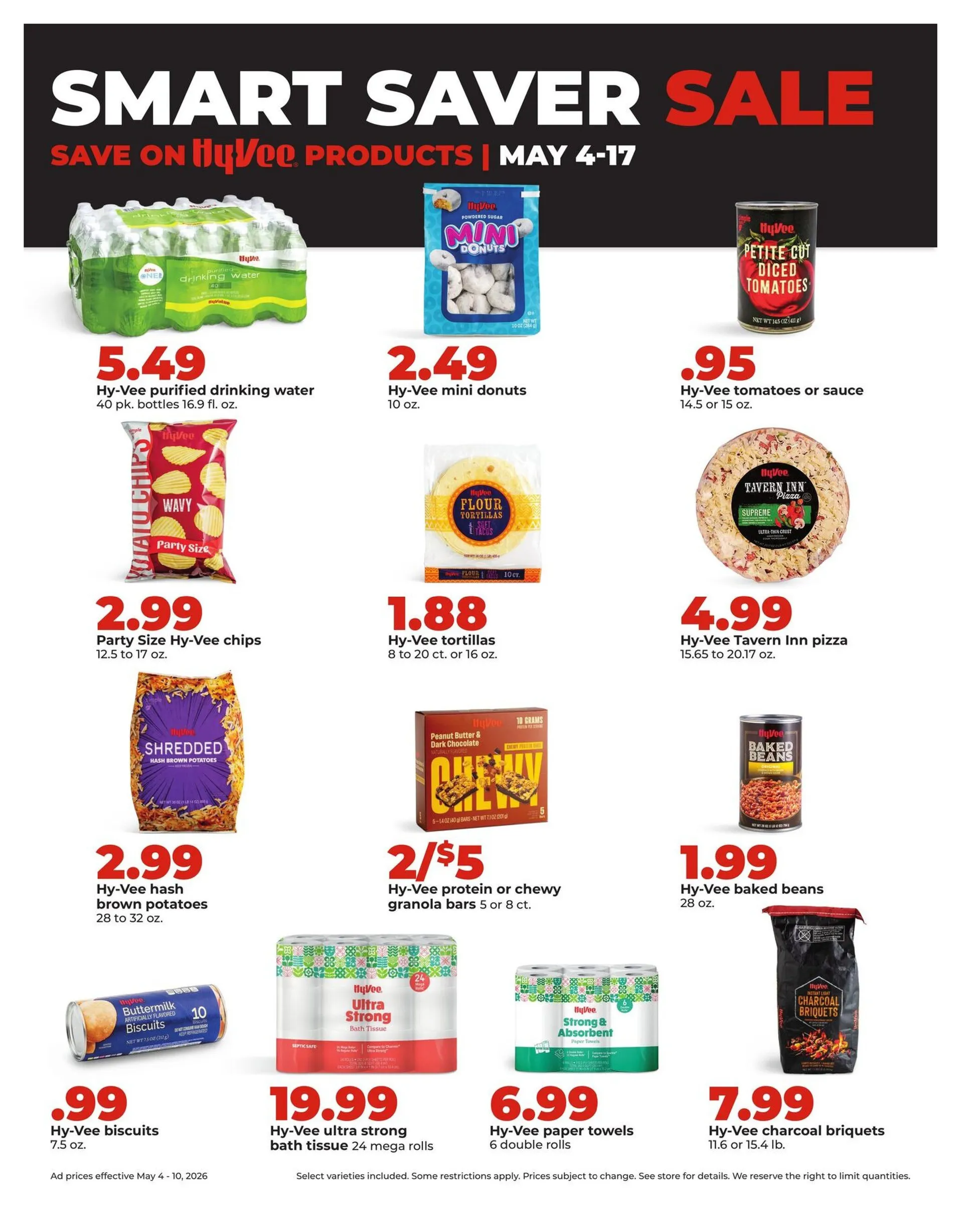 Weekly promotion  HyVee Sales spanning from May 4 to May 10 2026 - Page 21 for Catalogue 365